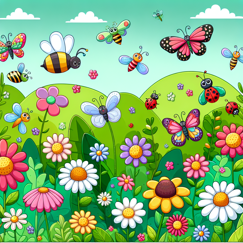 Insect Safari DIY Paint By Numbers