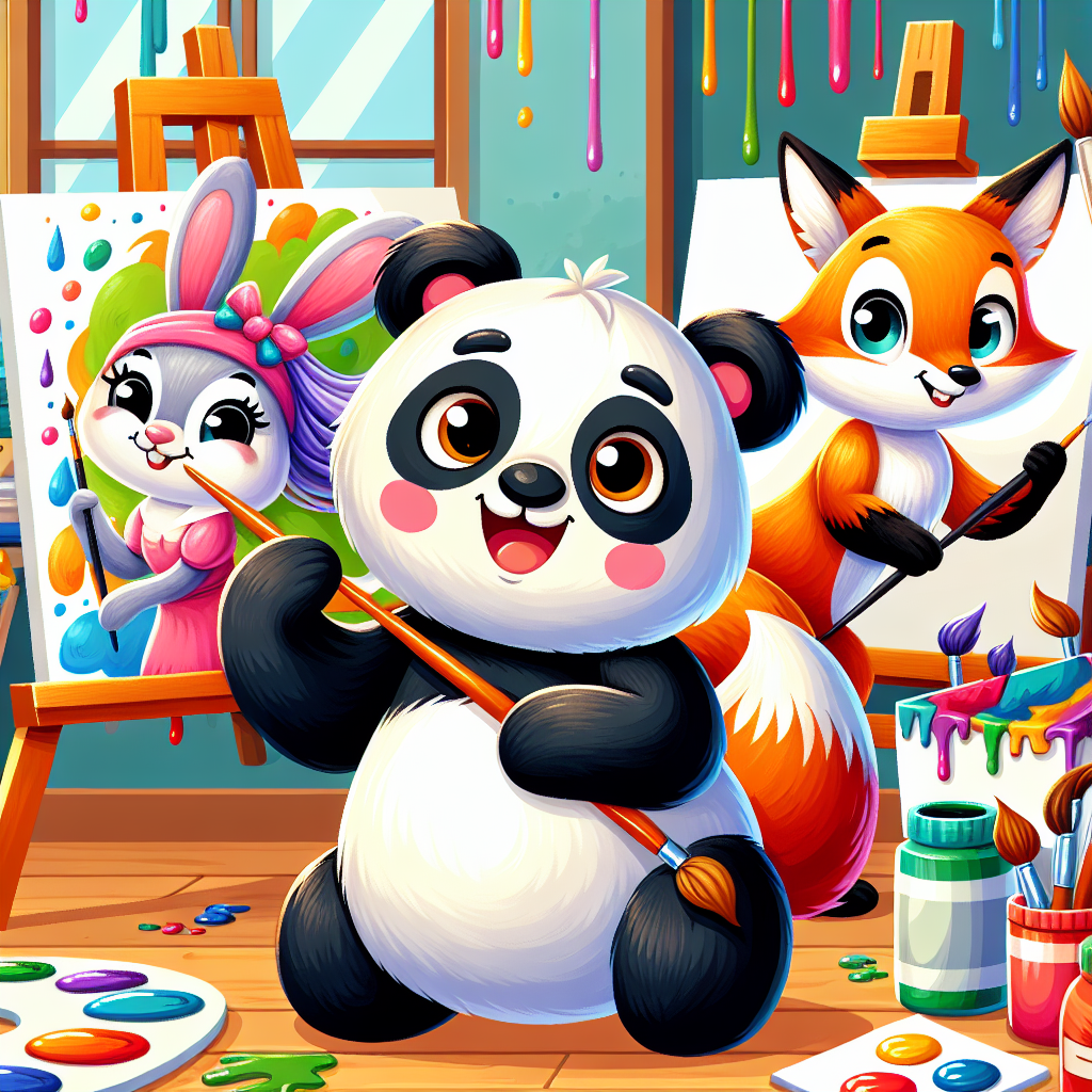 Animal Art Adventure Painting Number Kit