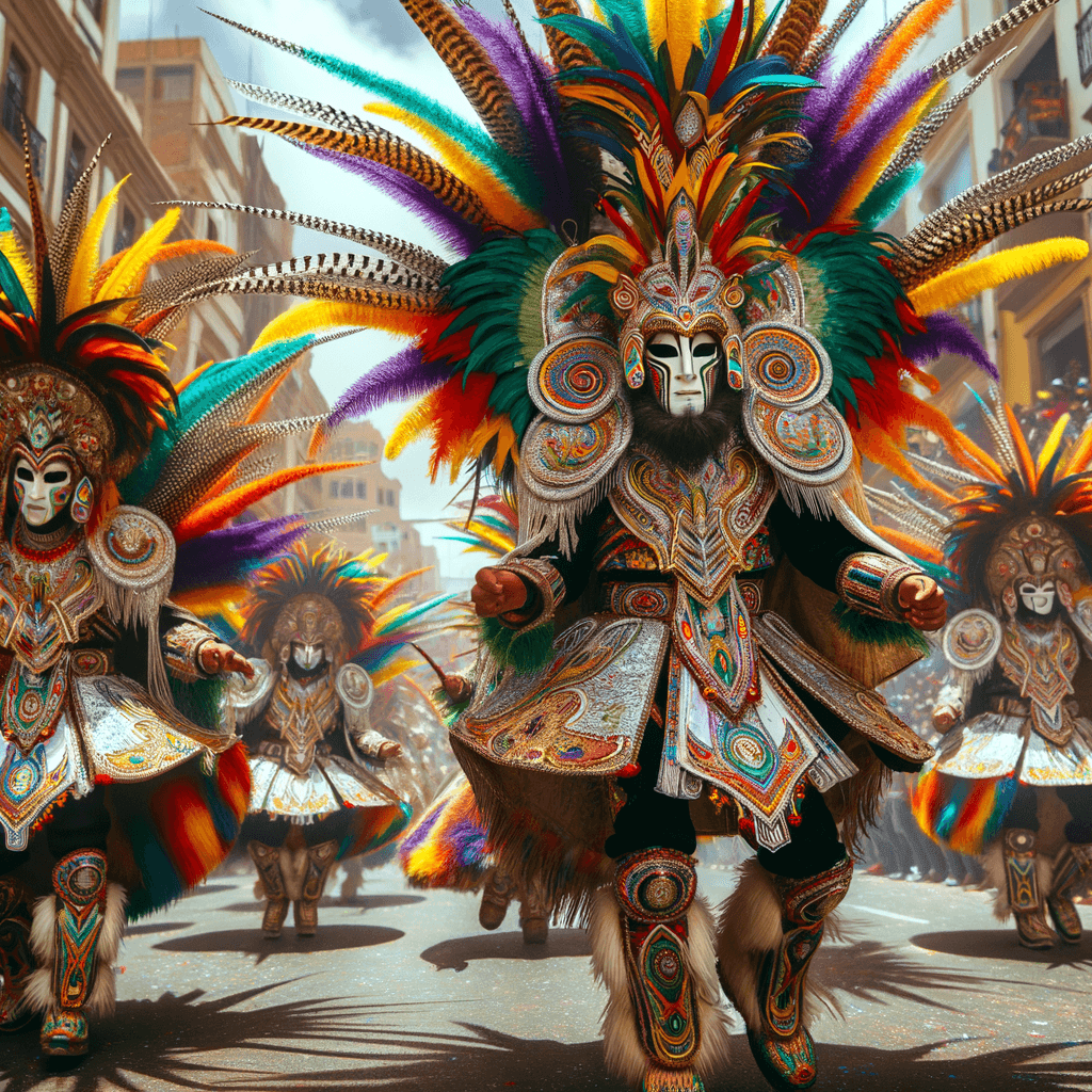 Carnival Of Oruro - Bolivia DIY Paint By Numbers