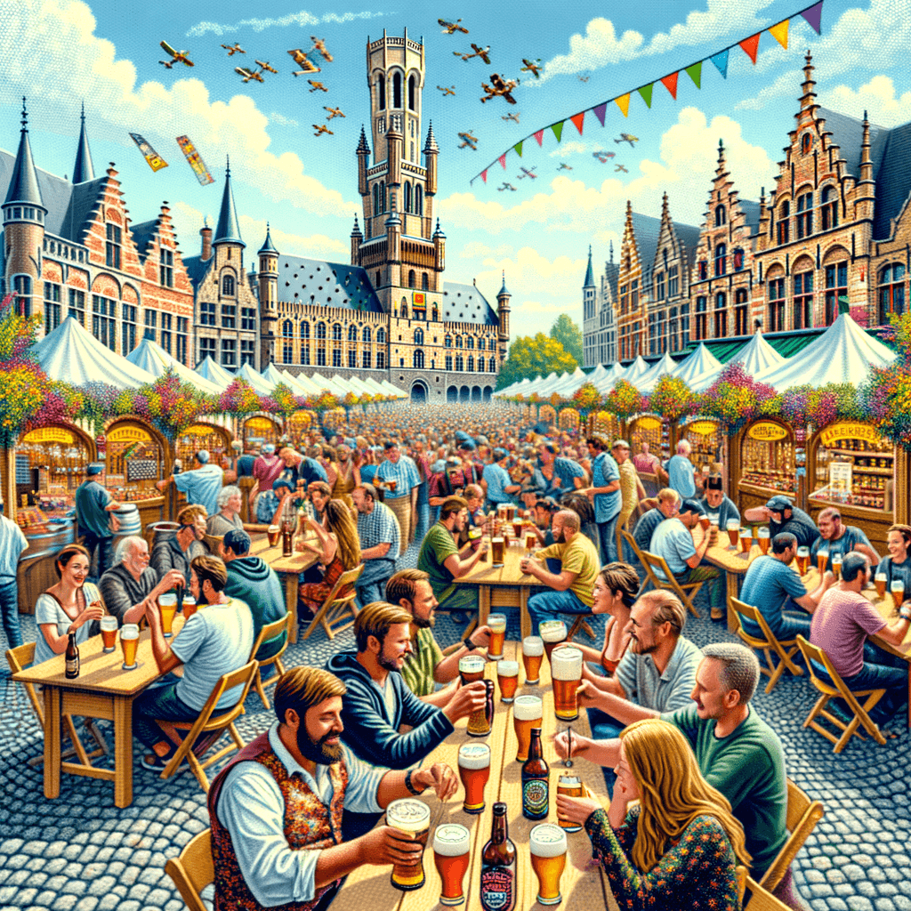 The Bruges Beer Festival Paint By Number