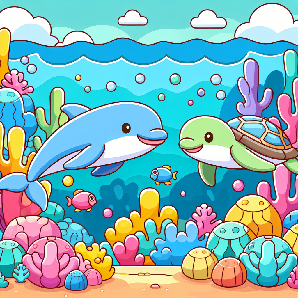 Coastal Critters Painting Number Kit