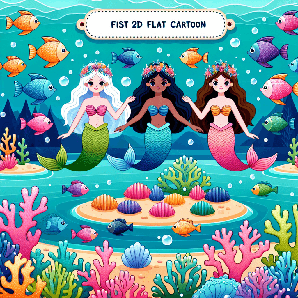 Undersea Mermaid Ball DIY Paint By Numbers