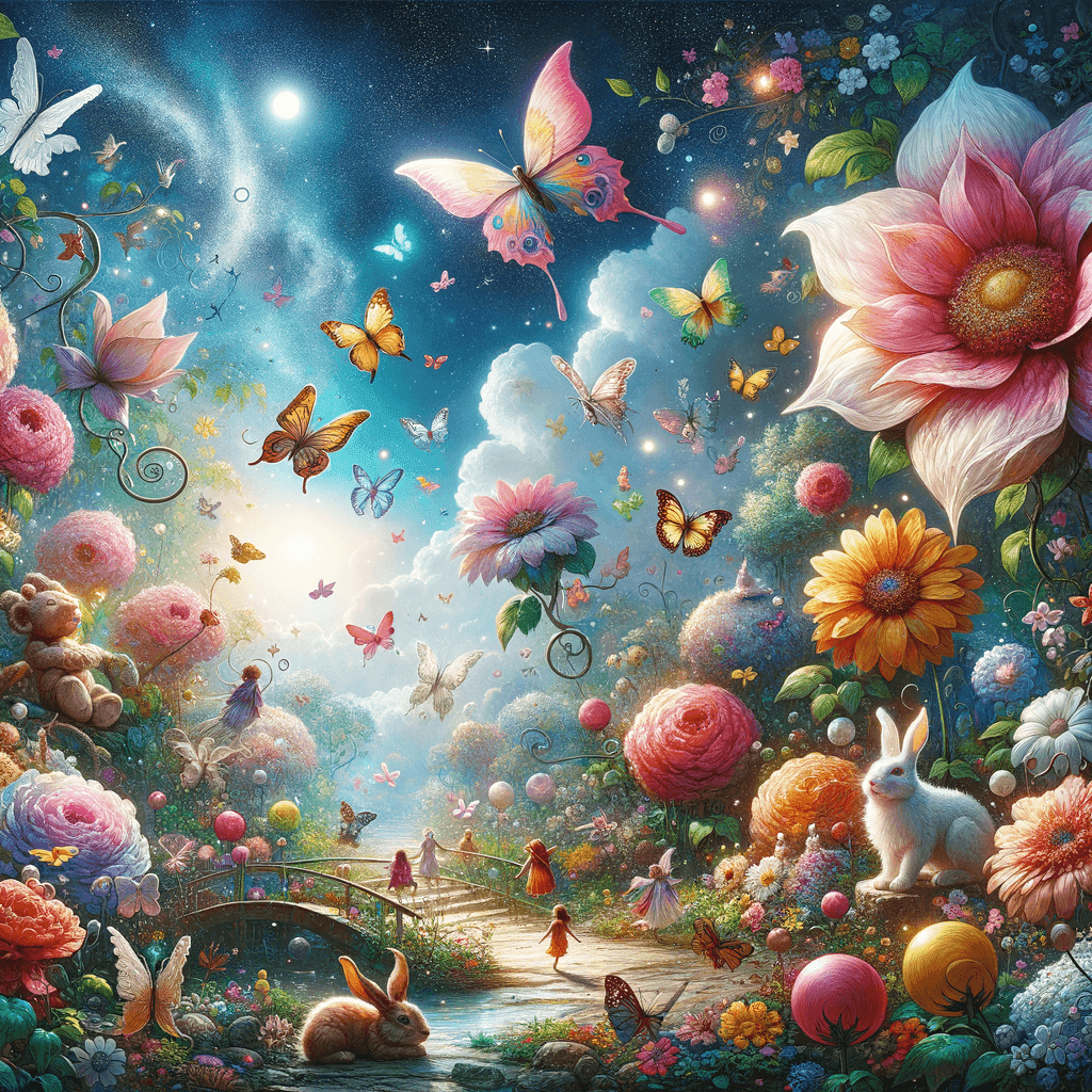 Fairytale Garden Adventure Numbered Painting Kits