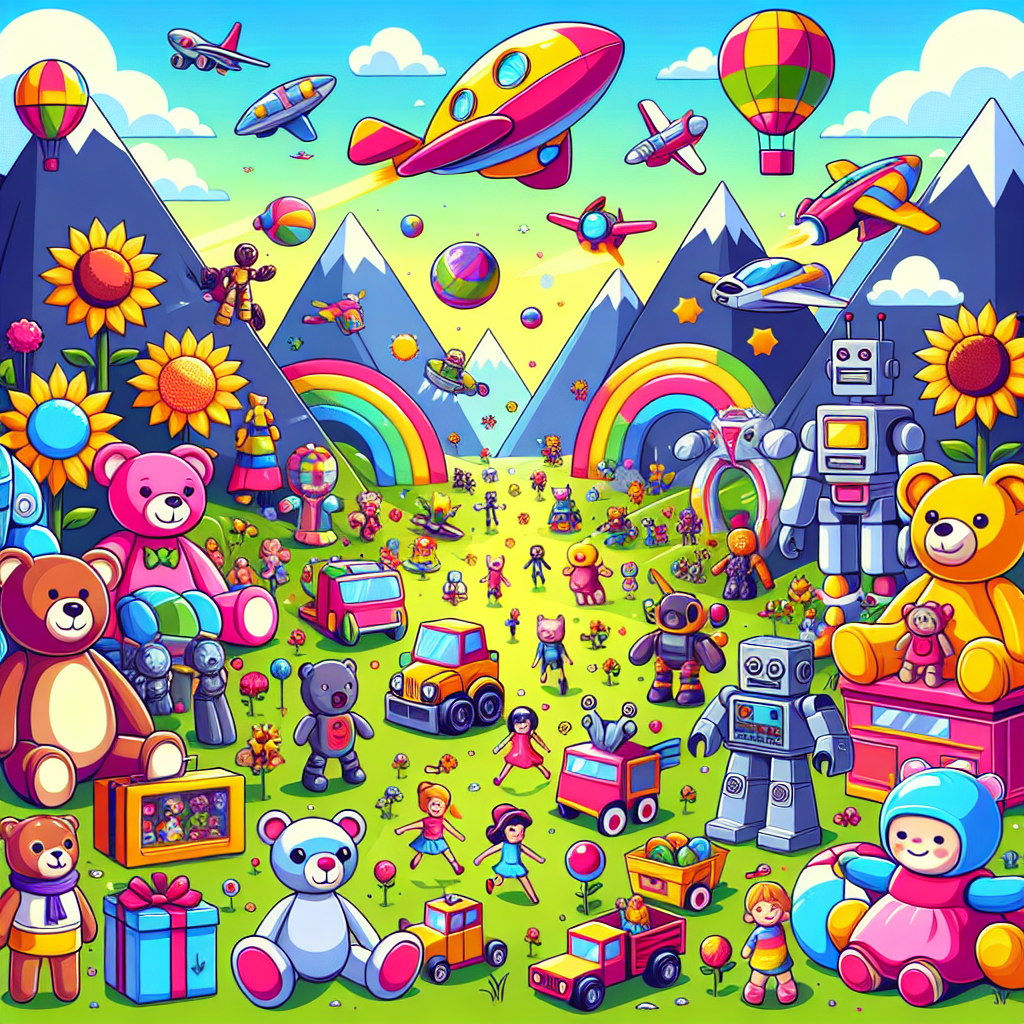 The Great Toy Adventure Paint By Color