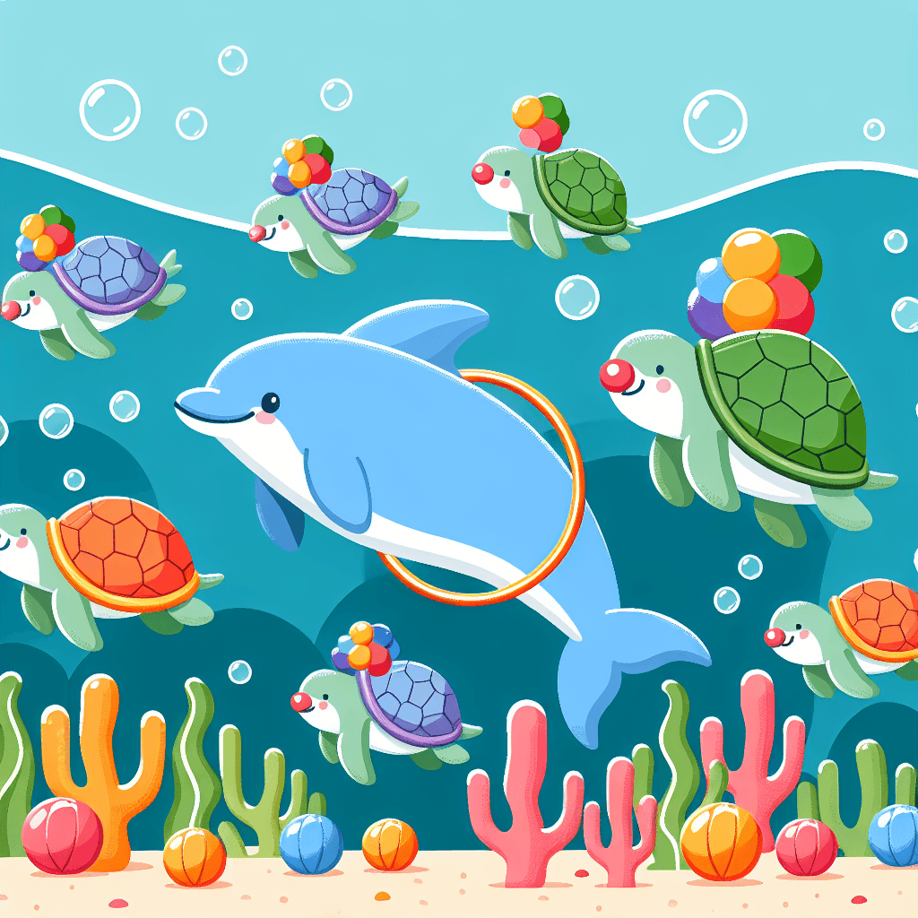 Underwater Carnival Paint By Color