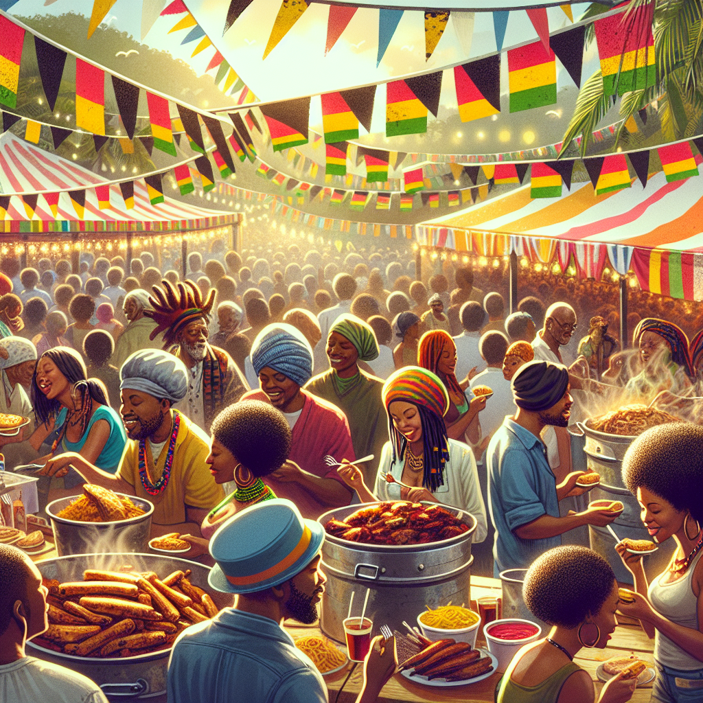 Kingston Jerk Festival - Kingston, Jamaica Paint By Numbers