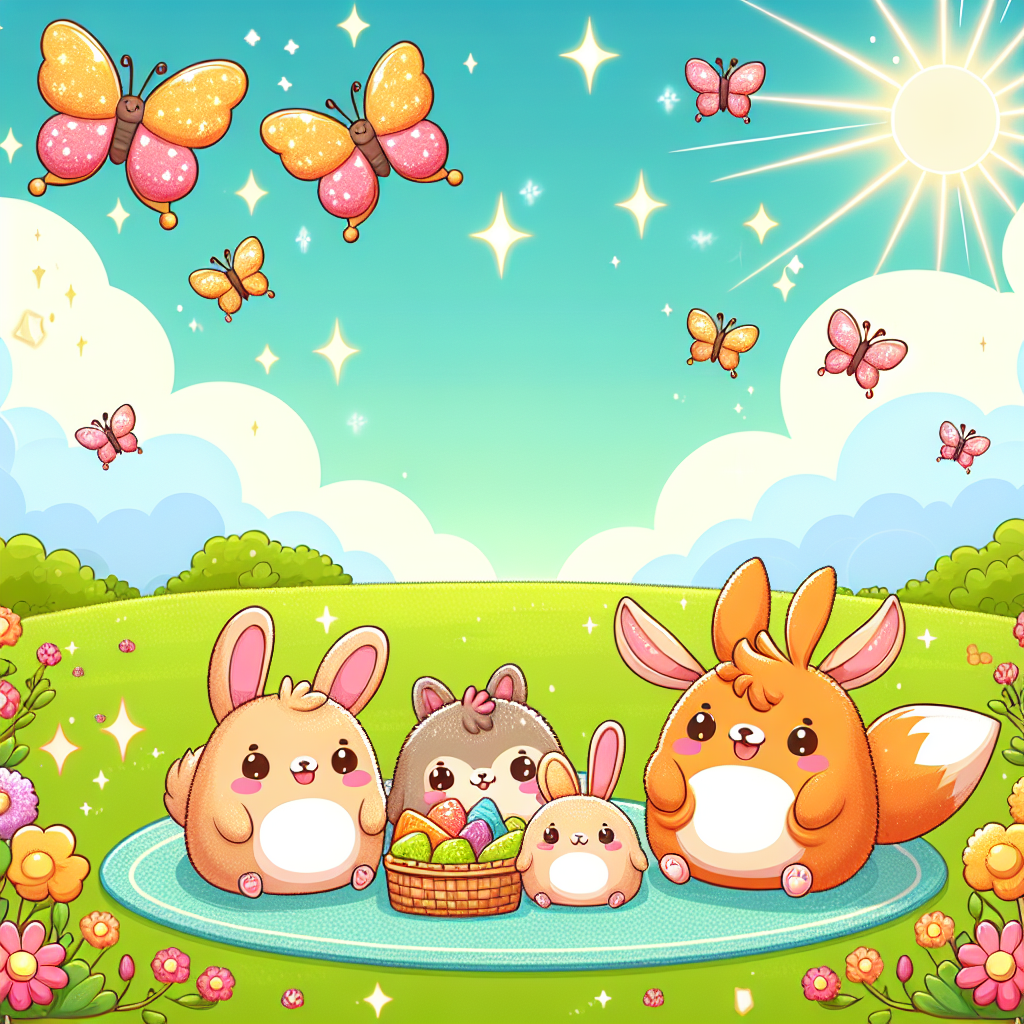 Cuddle Buddies Picnic Paint By Color