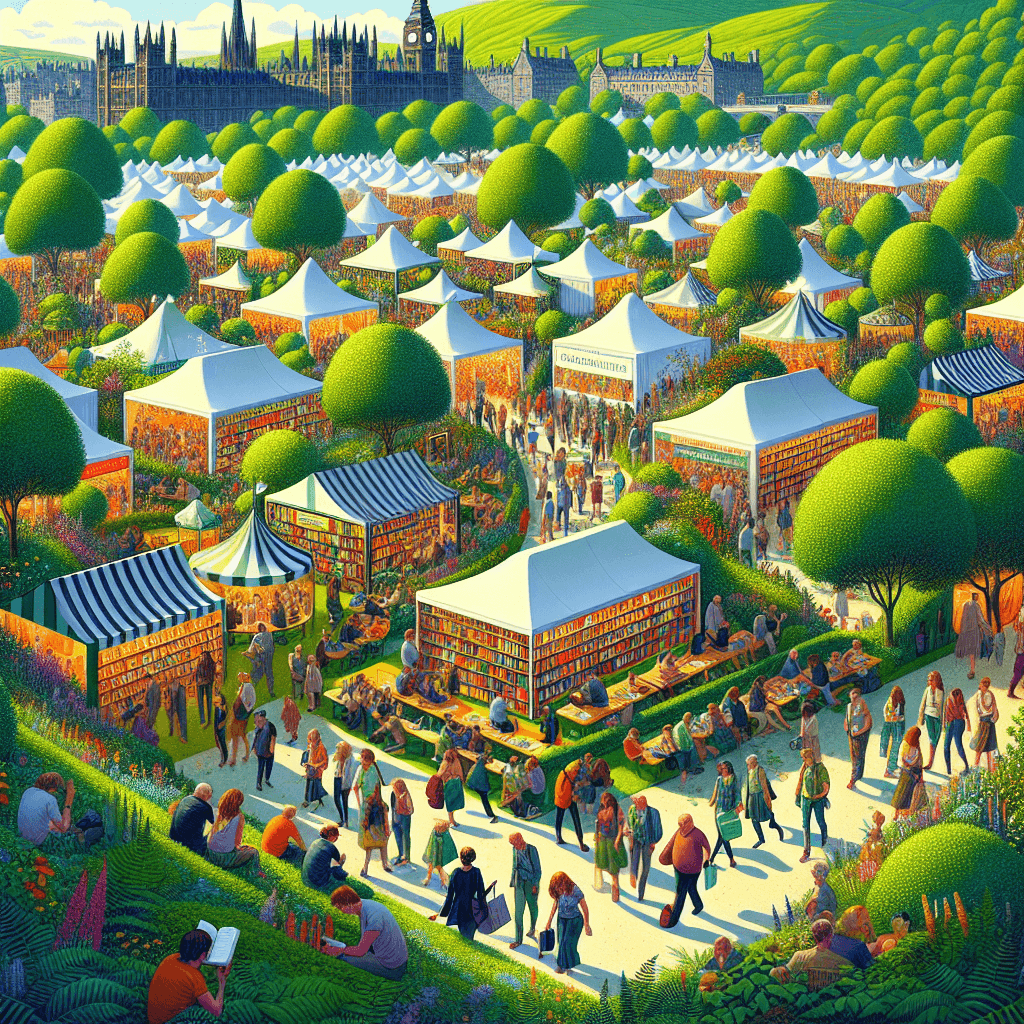 The Edinburgh International Book Festival - Scotland Paint By Numbers Kits