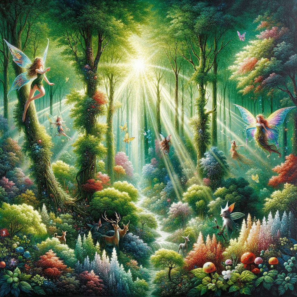 Forest Fairytale Numbered Painting Kits