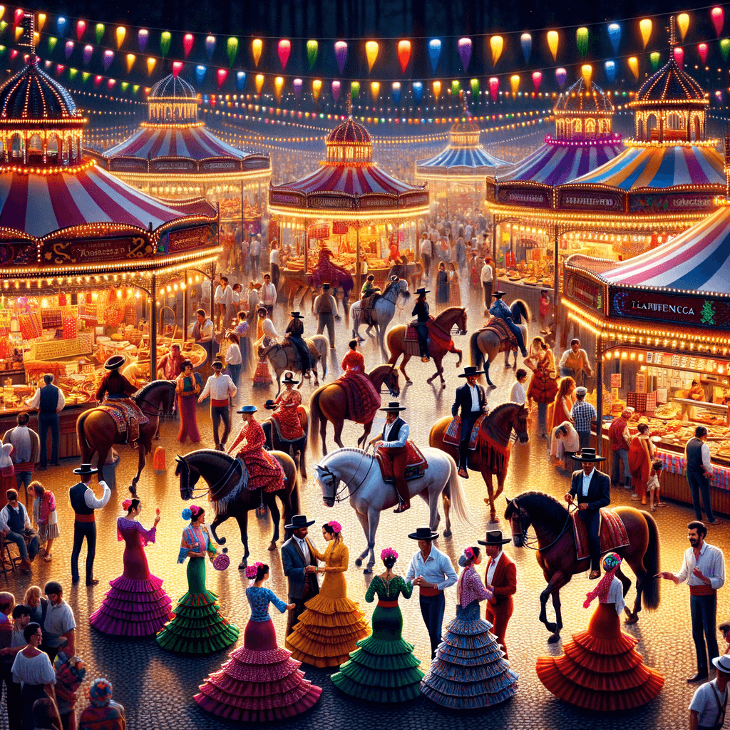 Feria De Abril - Spain DIY Paint By Numbers