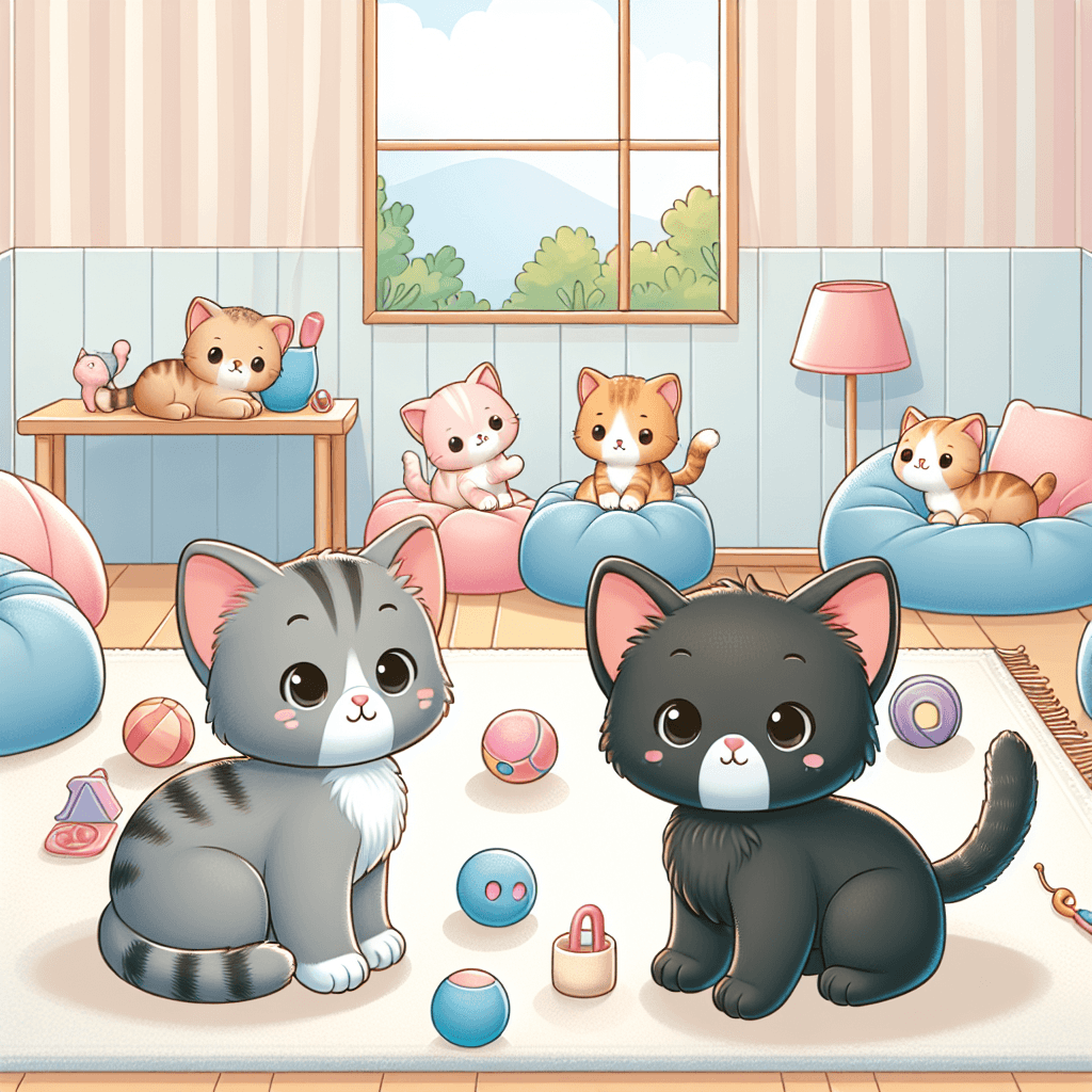 Cozy Home For Kittens Numbered Painting Kits