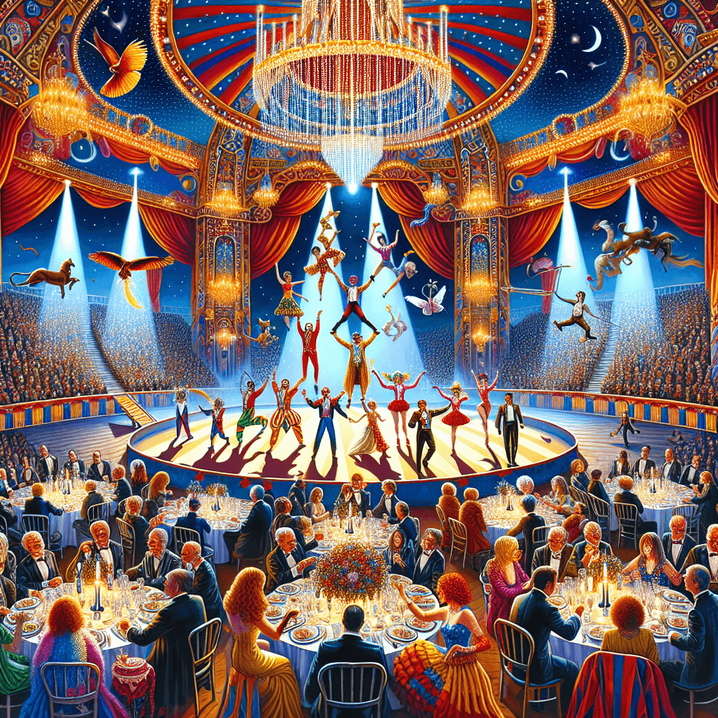 International Circus Festival - Monte Carlo Paint By Color