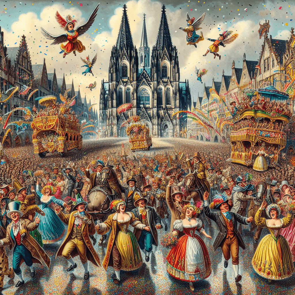 Kölner Karneval - Cologne, Germany Paint By Number