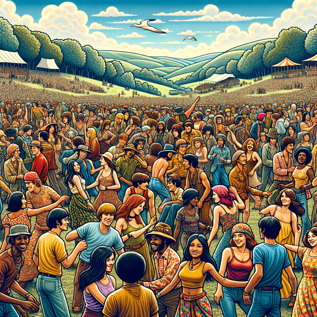Woodstock Music Festival - USA Paint By Numbers Kits