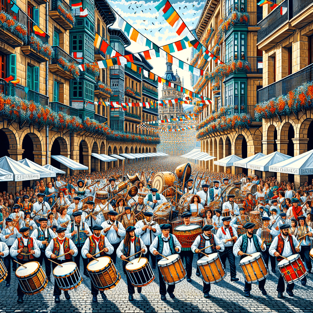 San Sebastian Day - San Sebastian, Spain Paint By Number