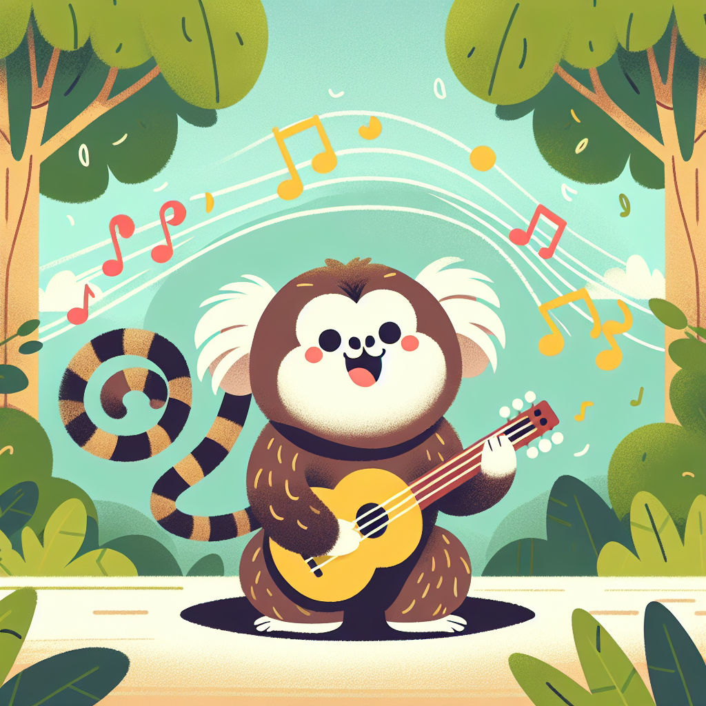 Musical Marmoset Melody Paint By Color