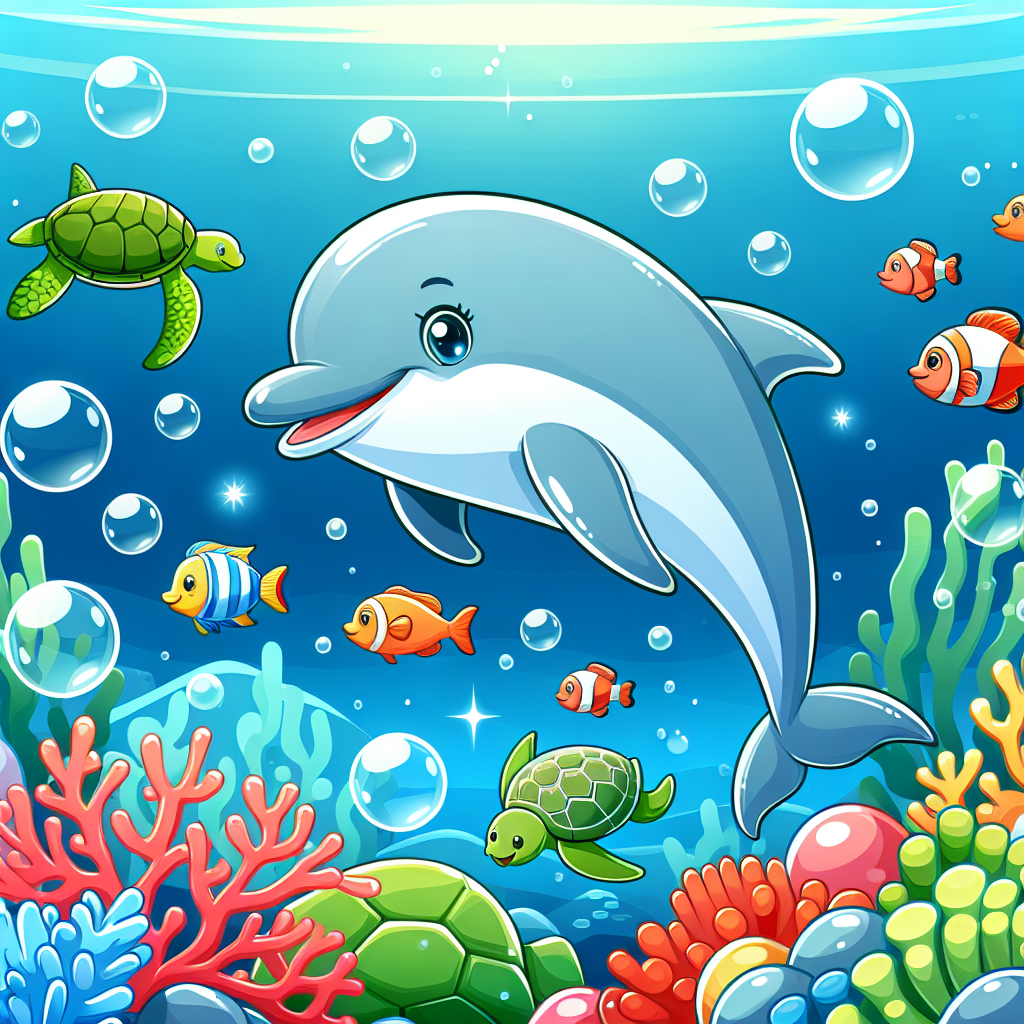 Ocean Explorer Dolphin's Deep Dive Paint By Numbers Kits