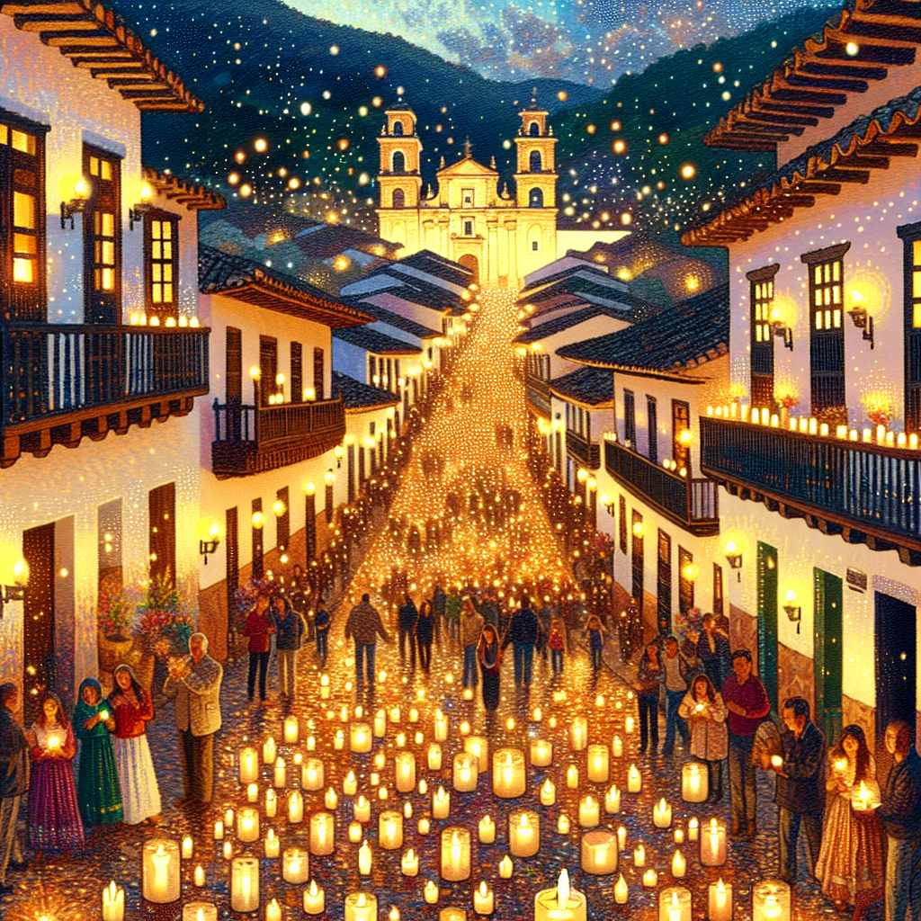 Noche De Las Velas Paint By Numbers Kits