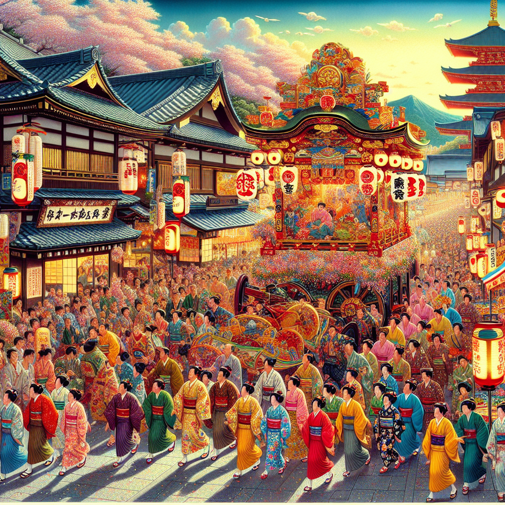 Matsuri Festival - Japan Paint By Number