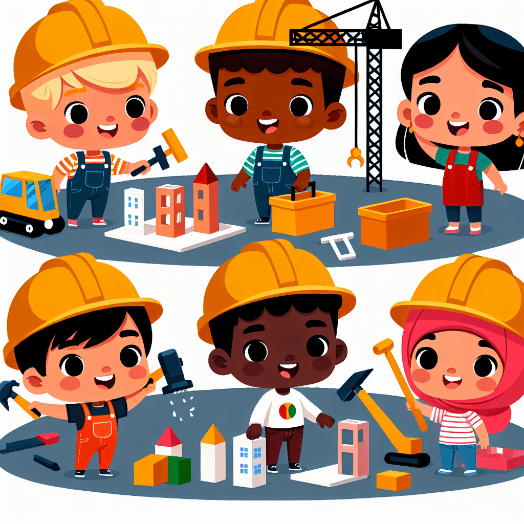 Construction Zone Adventure Numbered Painting Kits