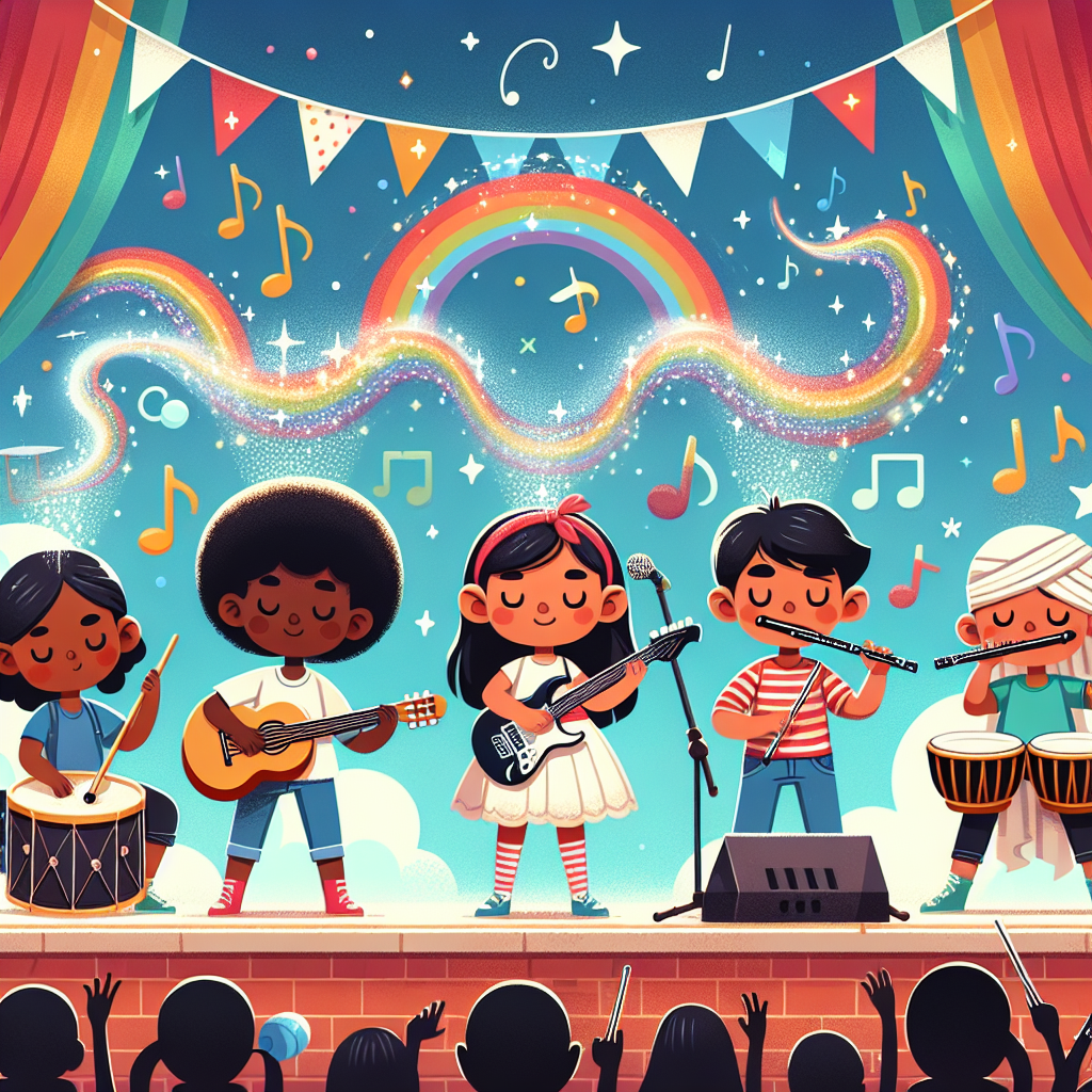 Magic Music Festival Painting Number Kit
