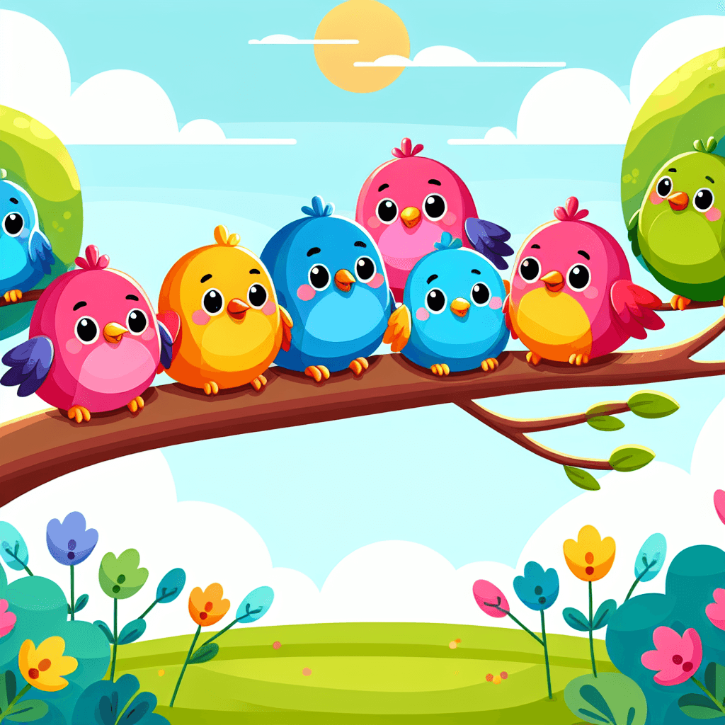 Chirpy Birds Painting Number Kit