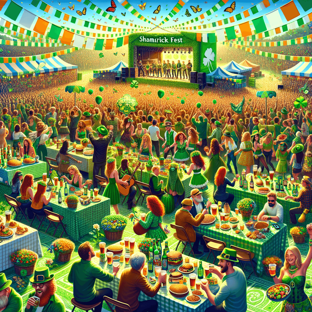 Shamrock Fest - Washington D.C. Paint By Numbers Art