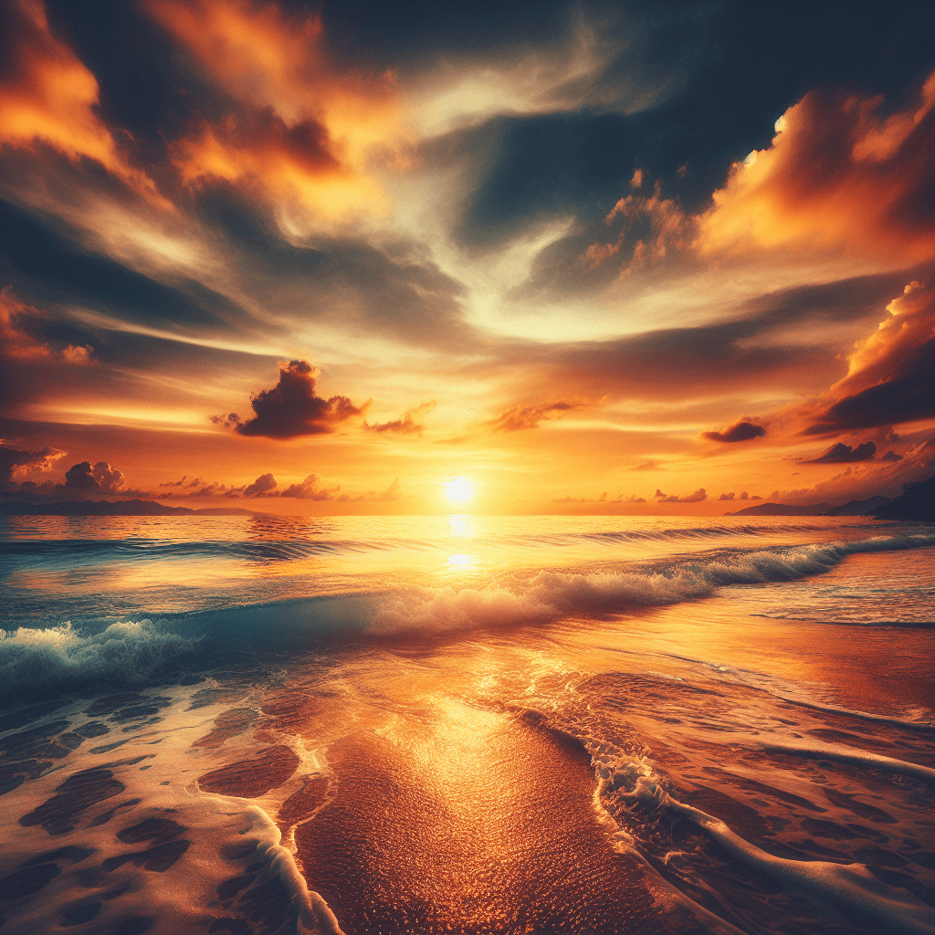 Peaceful Ocean View Painting By Numbers Kit