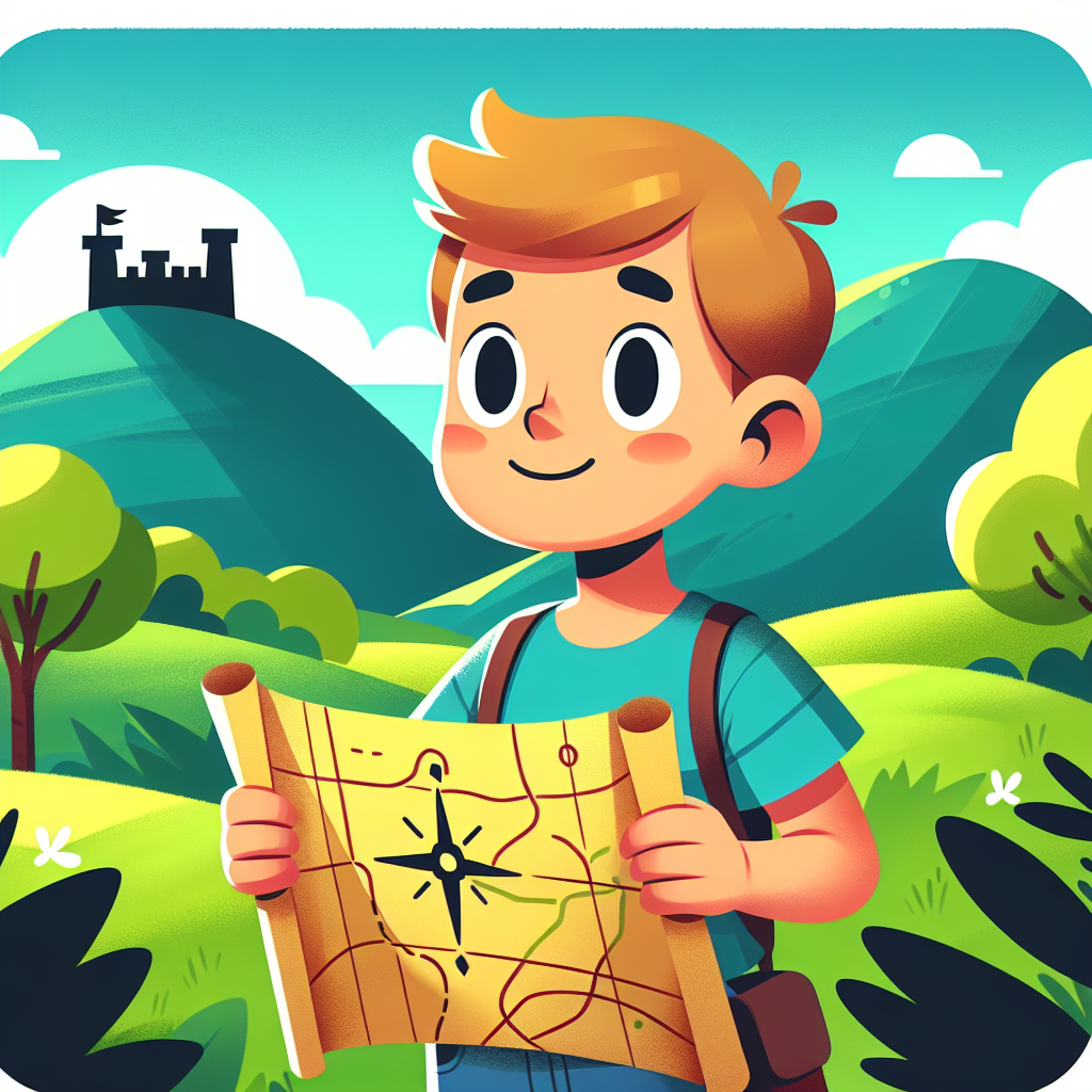 Magical Map Adventure Painting Number Kit