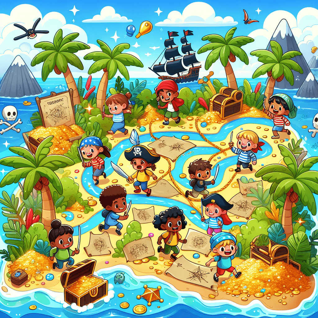 Pirate Island Quest Painting Number Kit