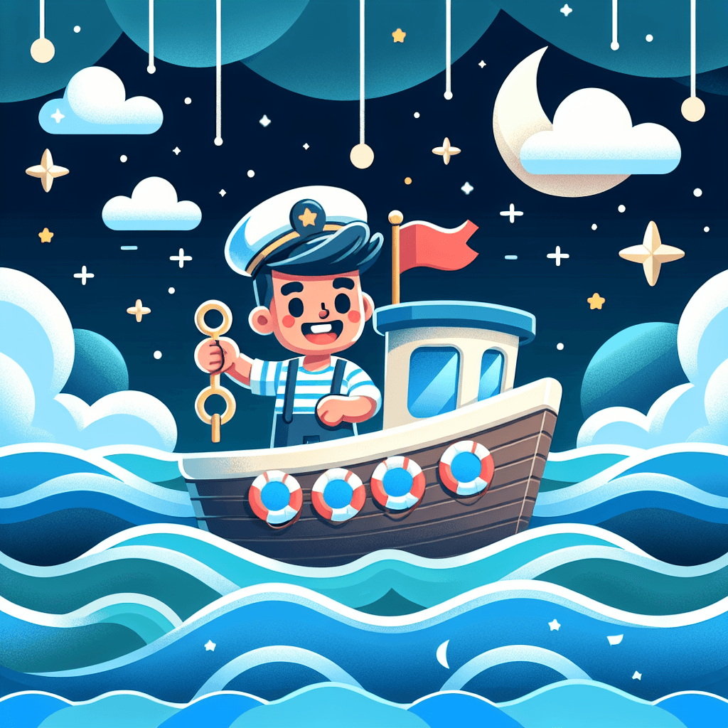 Starry Sailor Painting Number Kit