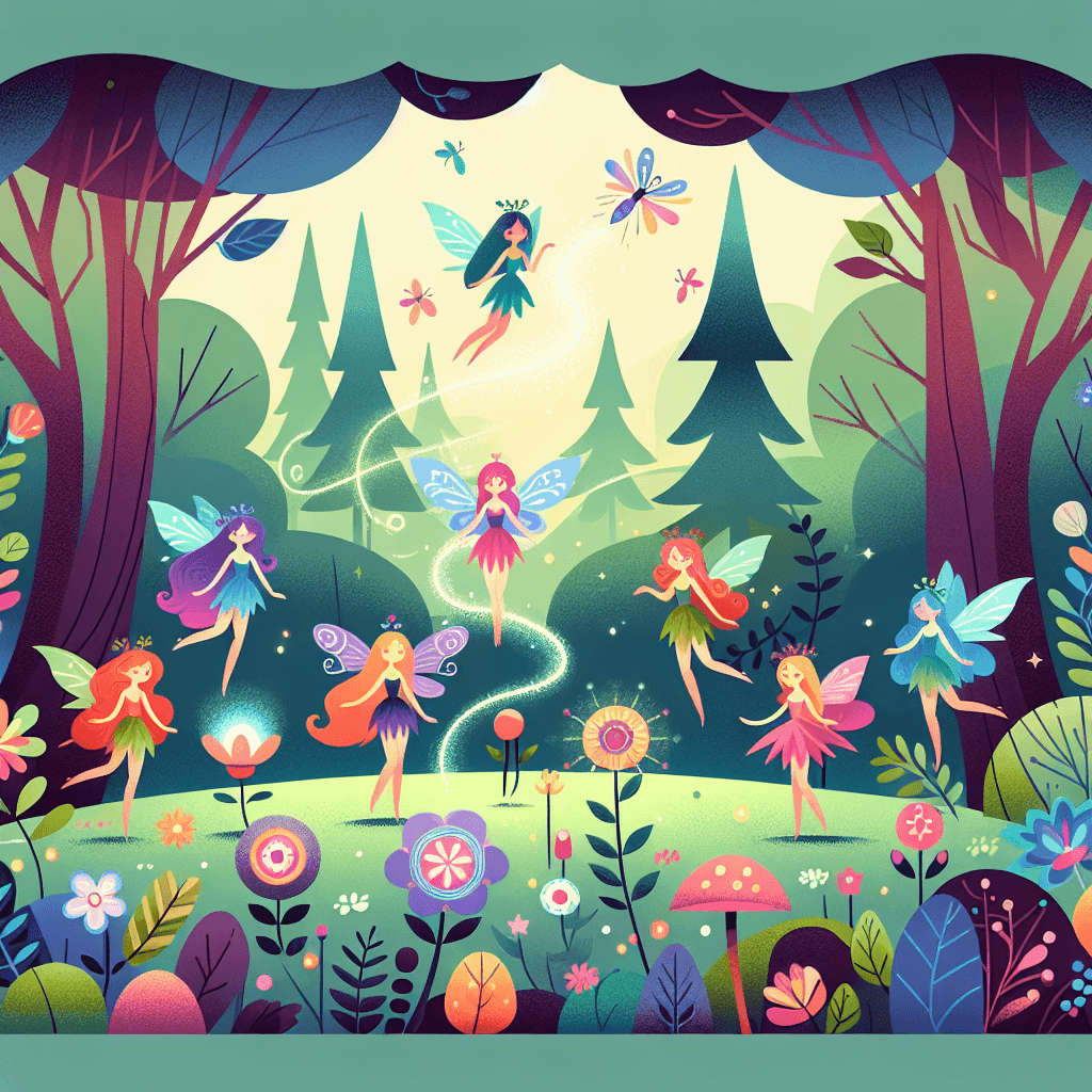 Magical Fairy Woodland Painting Number Kit