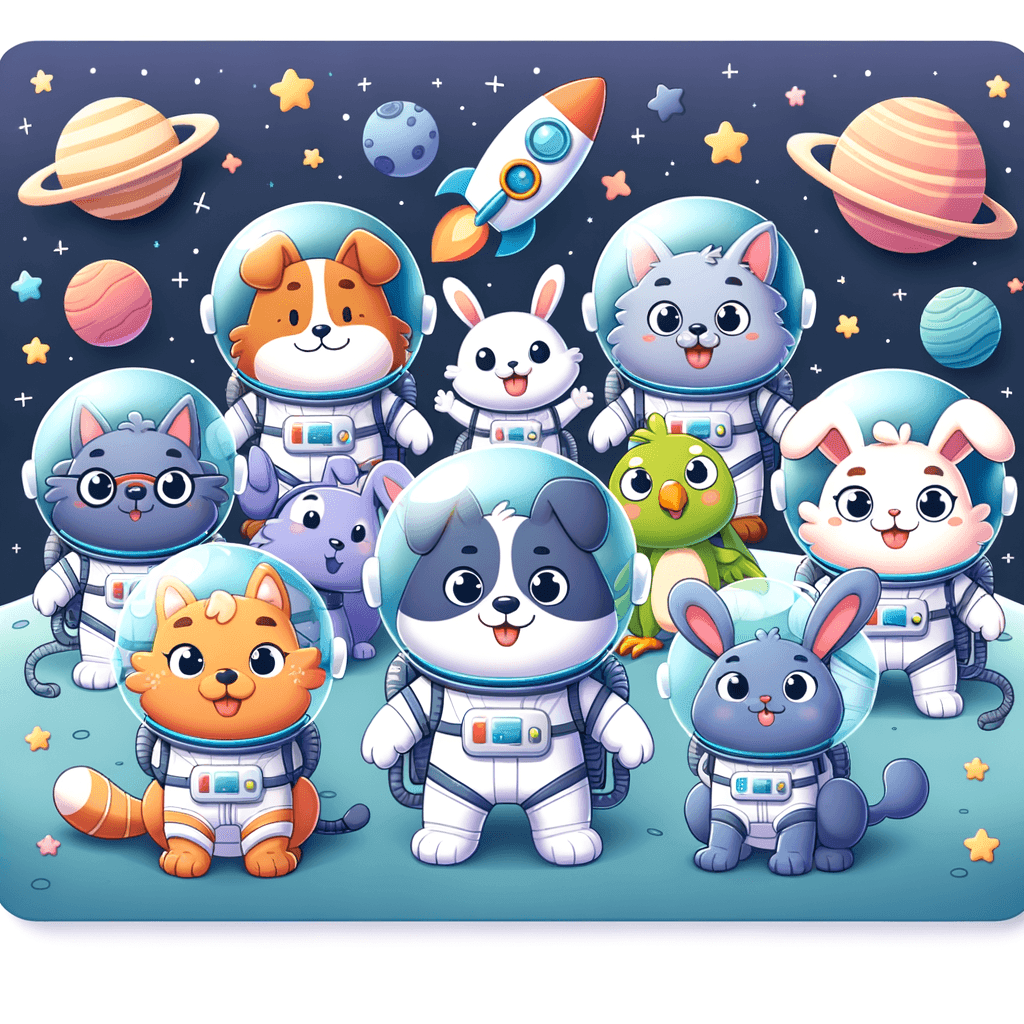 Interstellar Pet Patrol Paint By Color