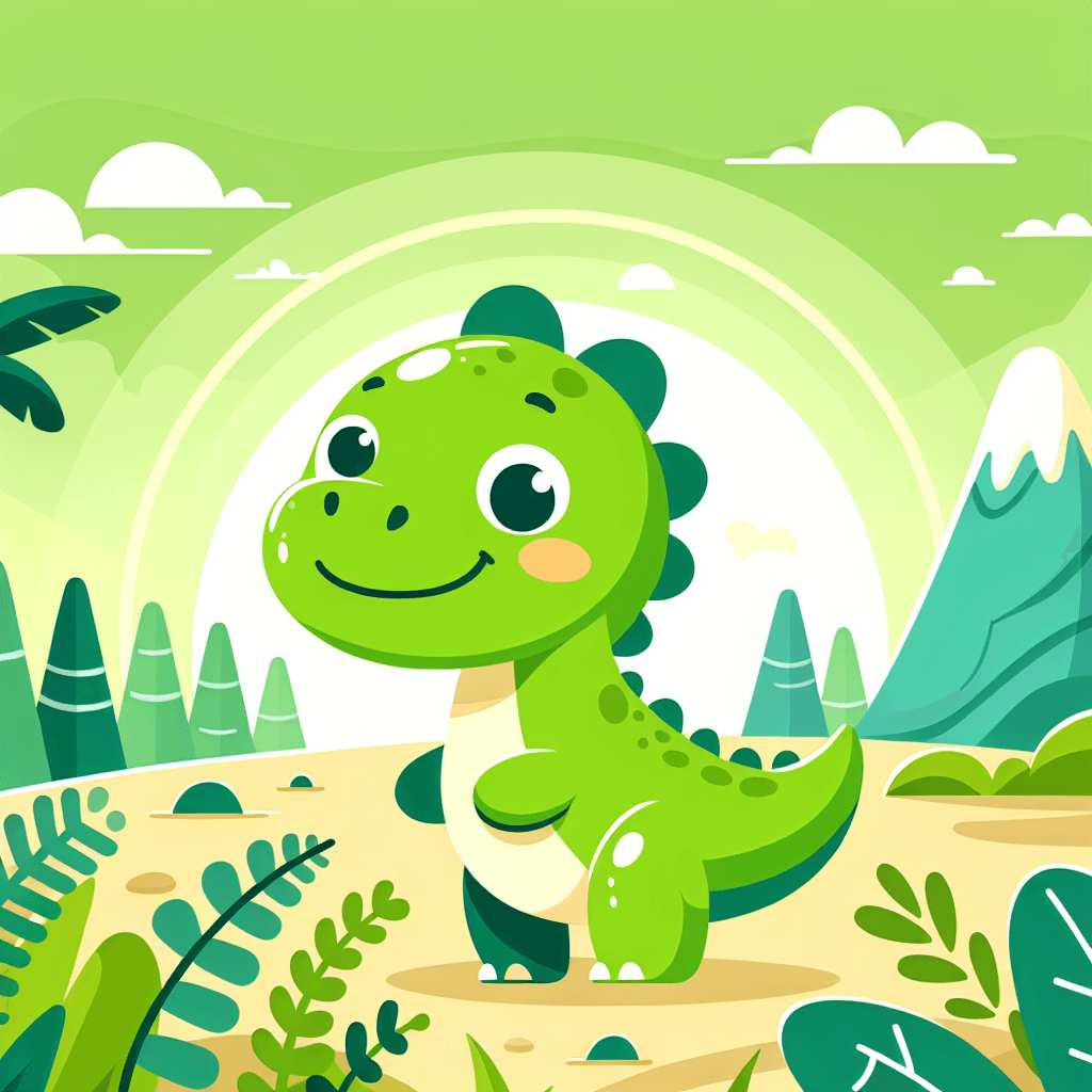 Charming Dinosaur Numbered Painting Kits