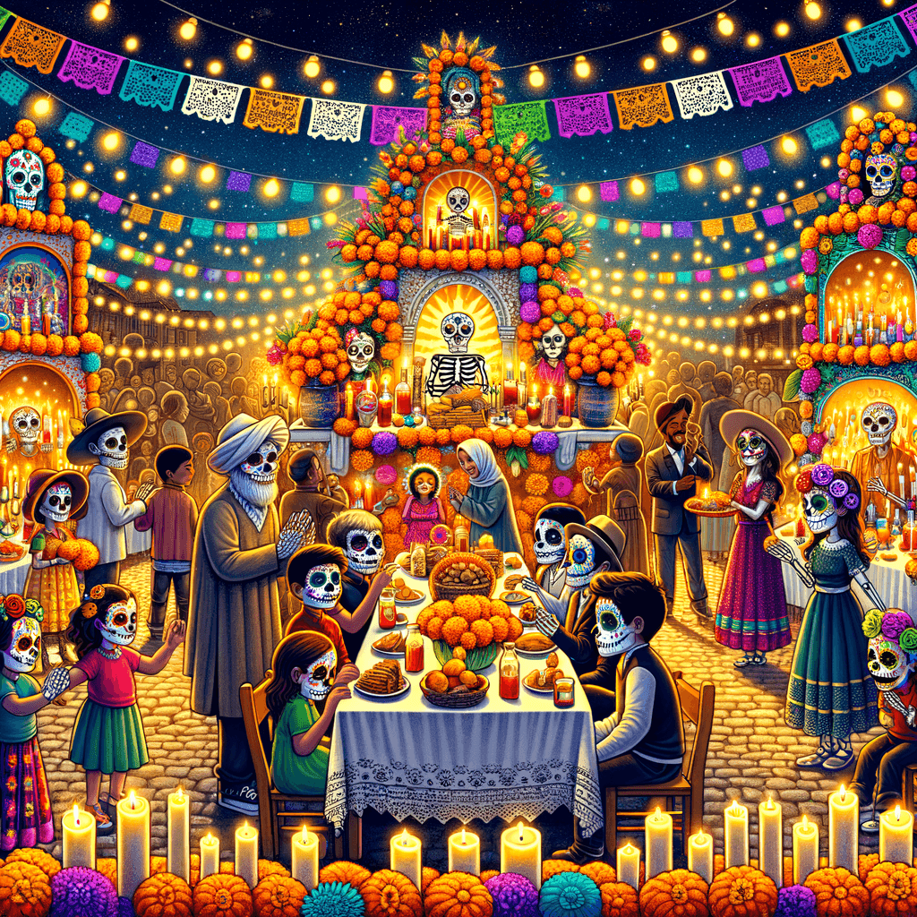 Dia De Los Muertos Paint By Numbers Art