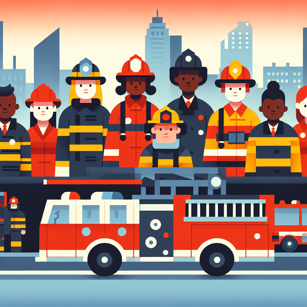 Firefighter Hero Rescue Painting By Numbers Kit