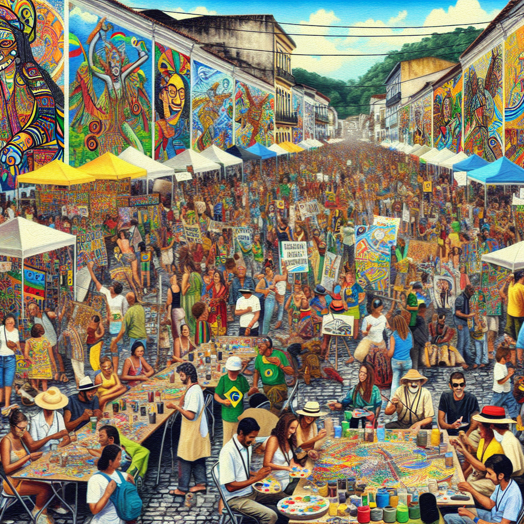 O Festival - Brazil Paint By Numbers Art