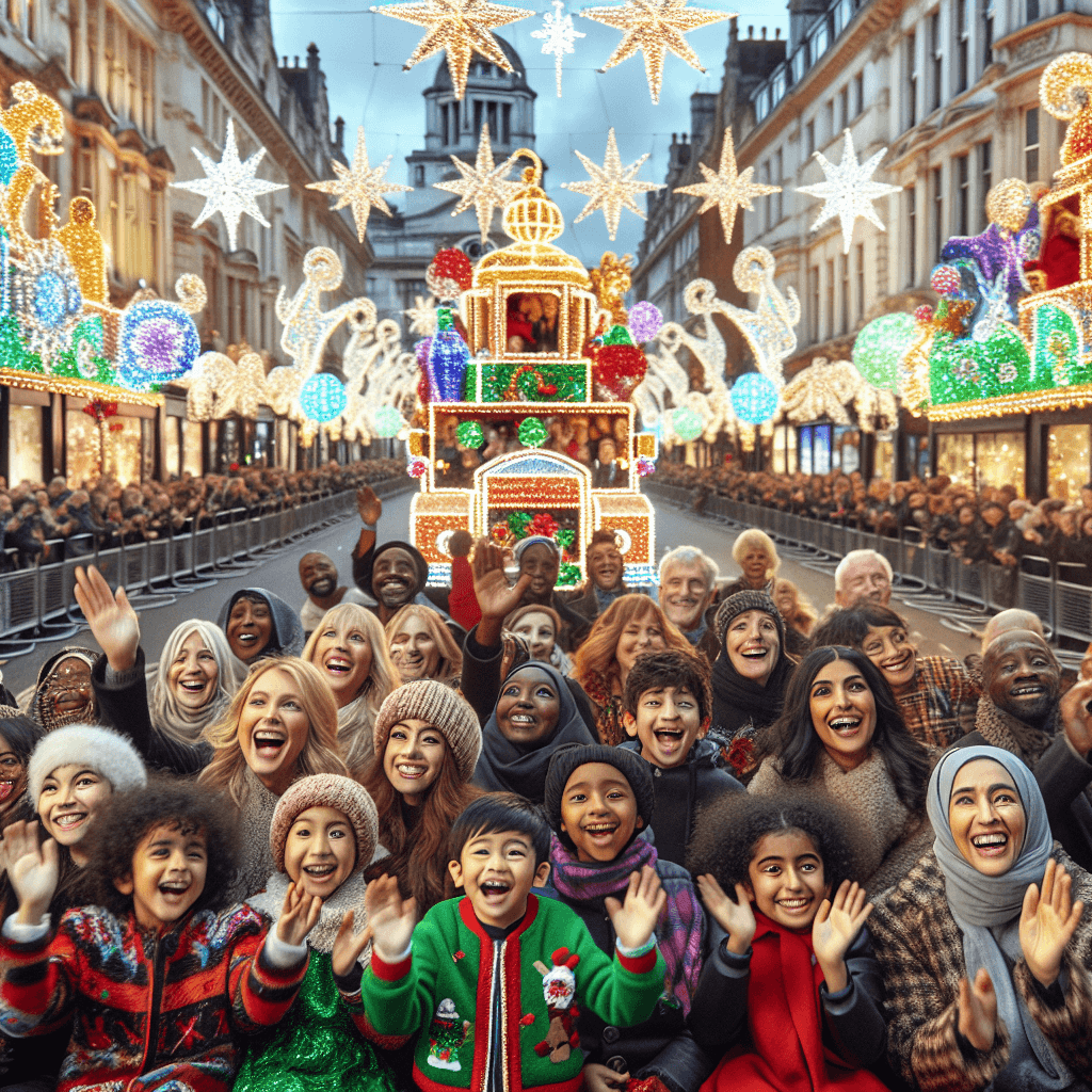 Harrods Christmas Parade Paint By Numbers
