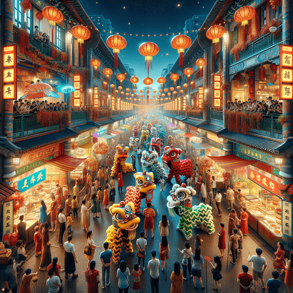 Chinese New Year - Singapore DIY Paint By Numbers