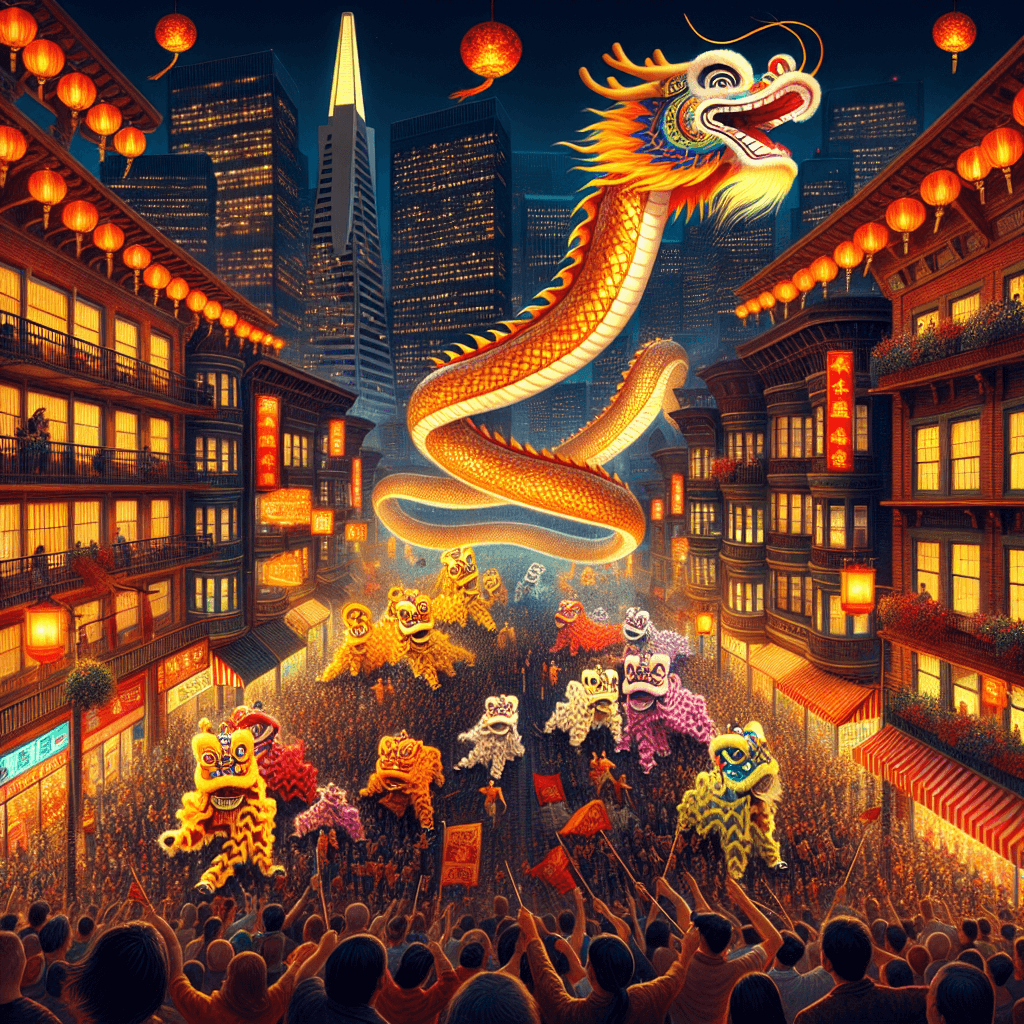 San Francisco Chinese New Year Festival - California, USA Number Painting