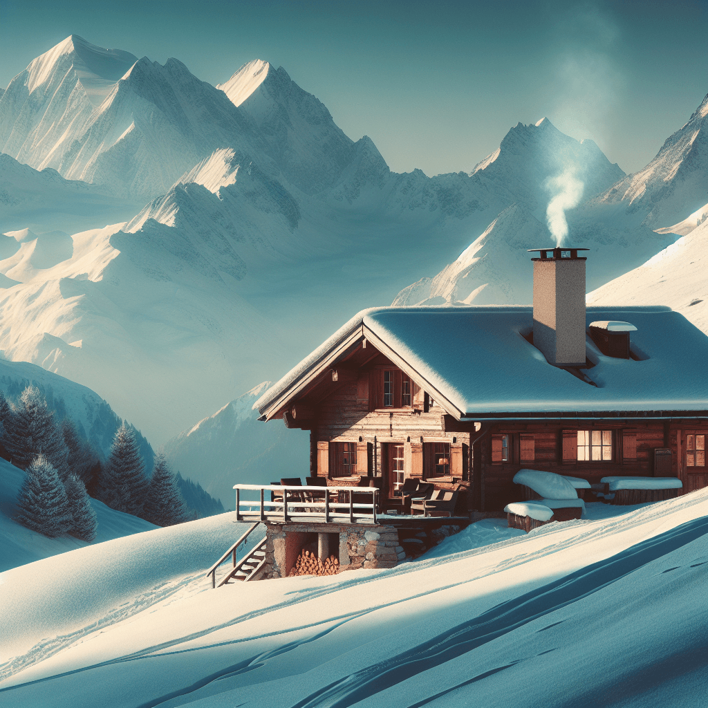 Secluded Alpine Retreat DIY Paint By Numbers