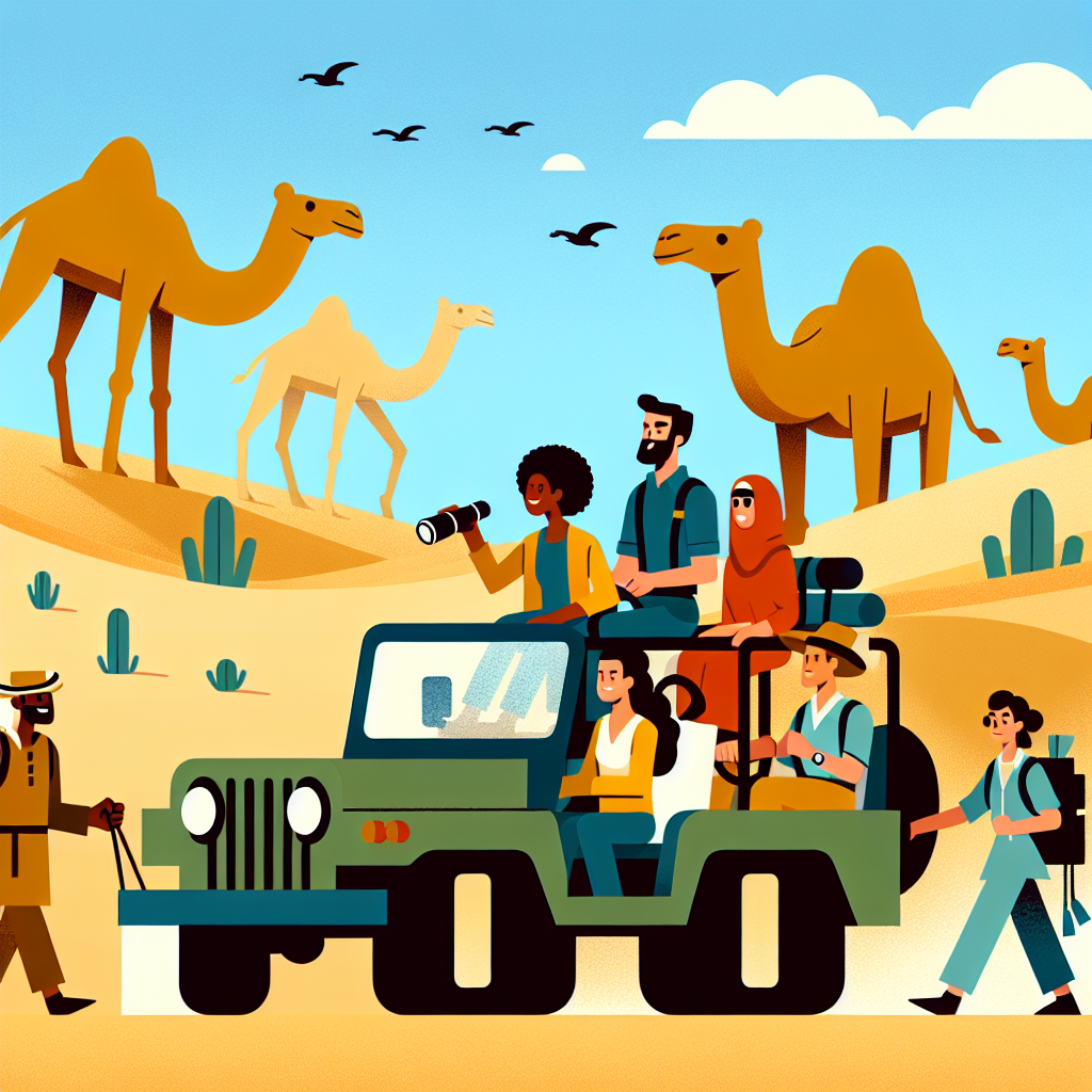 Explorer's Desert Safari DIY Paint By Numbers