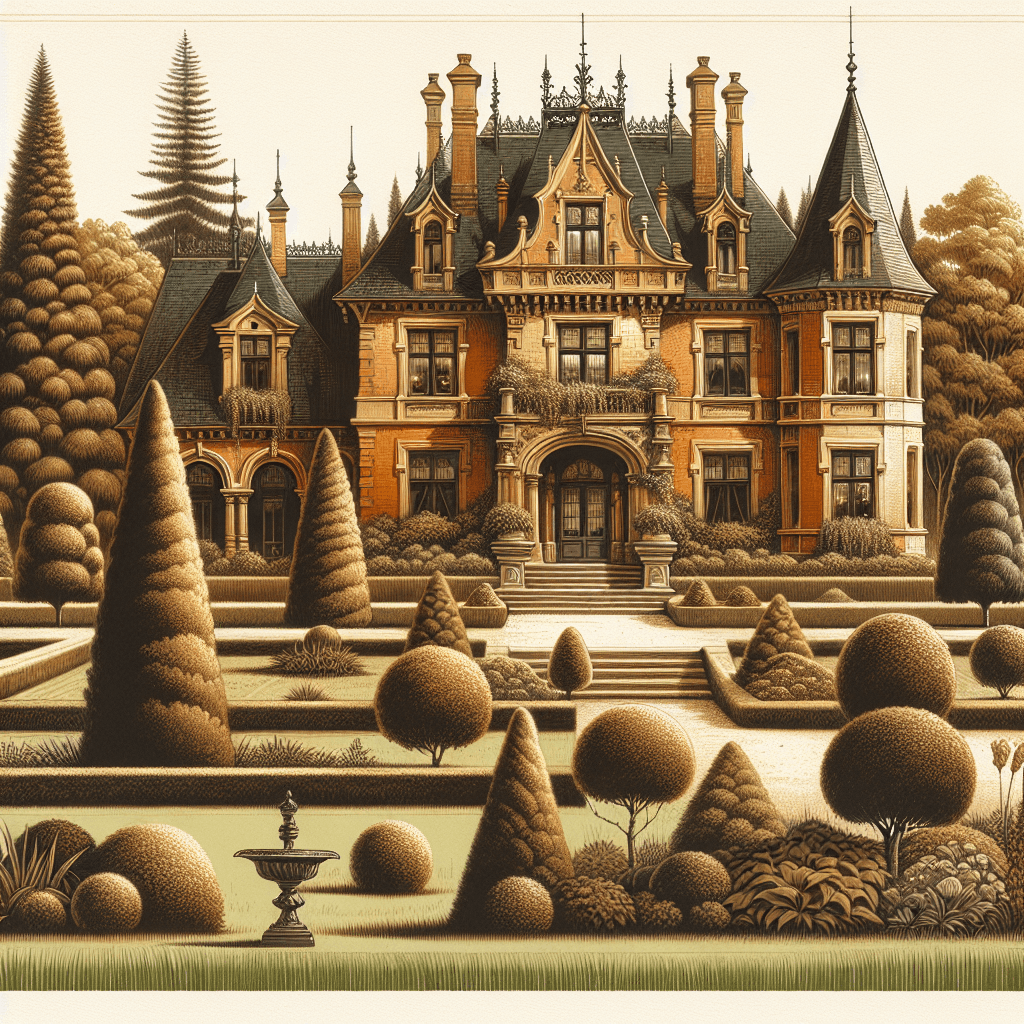 Grand Chateau Retreat Paint By Numbers Kits