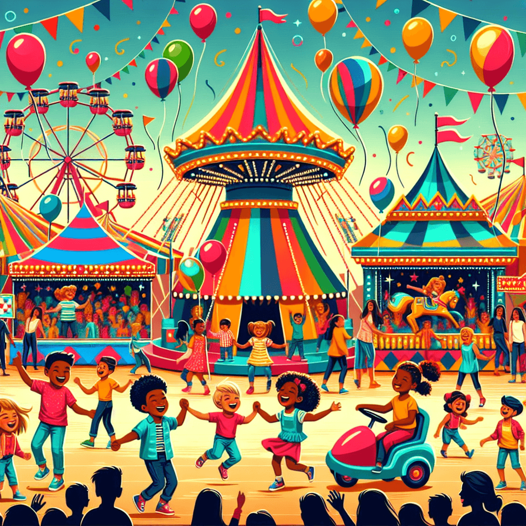 Epic Carnival Adventure Number Painting
