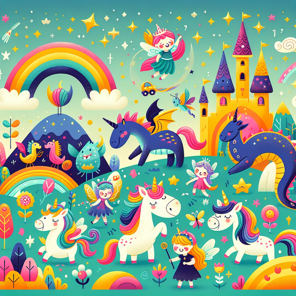 Fantasy Land Of Imagination Paint By Numbers