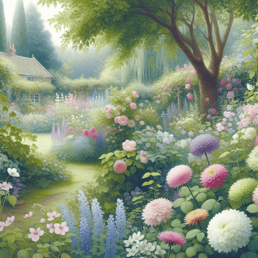 Cottage Garden Bliss Paint By Numbers Kits