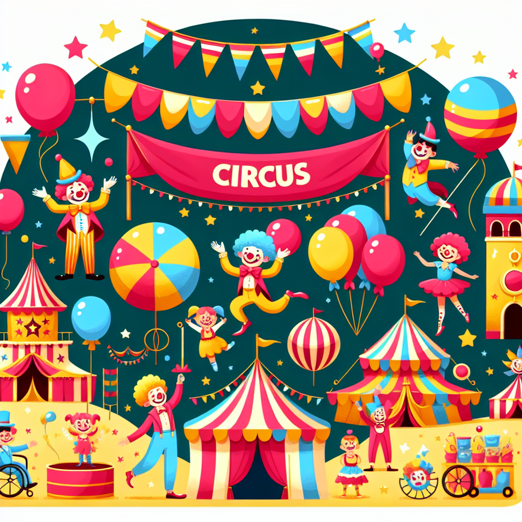 Magic Circus Gala Painting By Numbers Kit