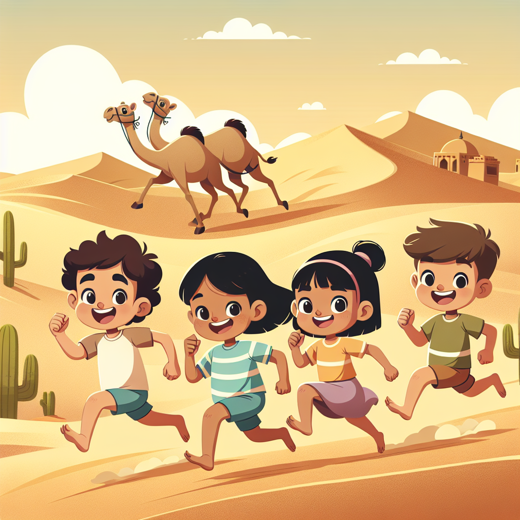 Daring Desert Dash Paint By Number