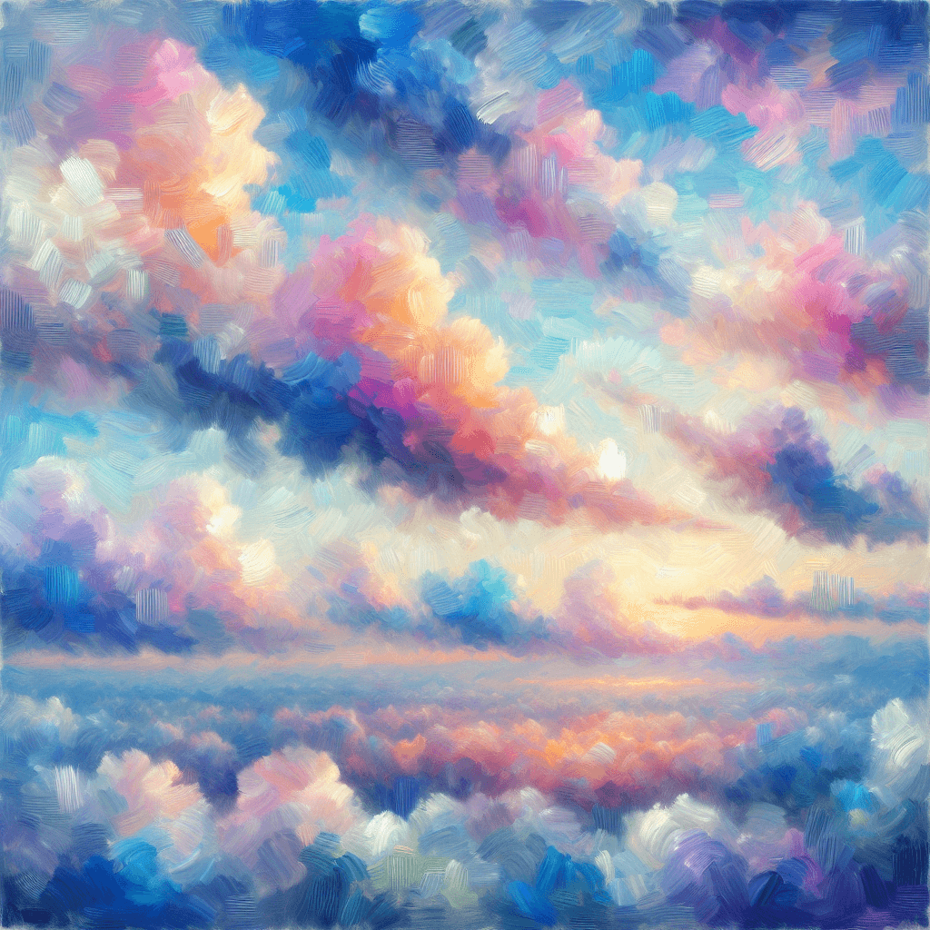 Ethereal Cloudscapes Paint By Number