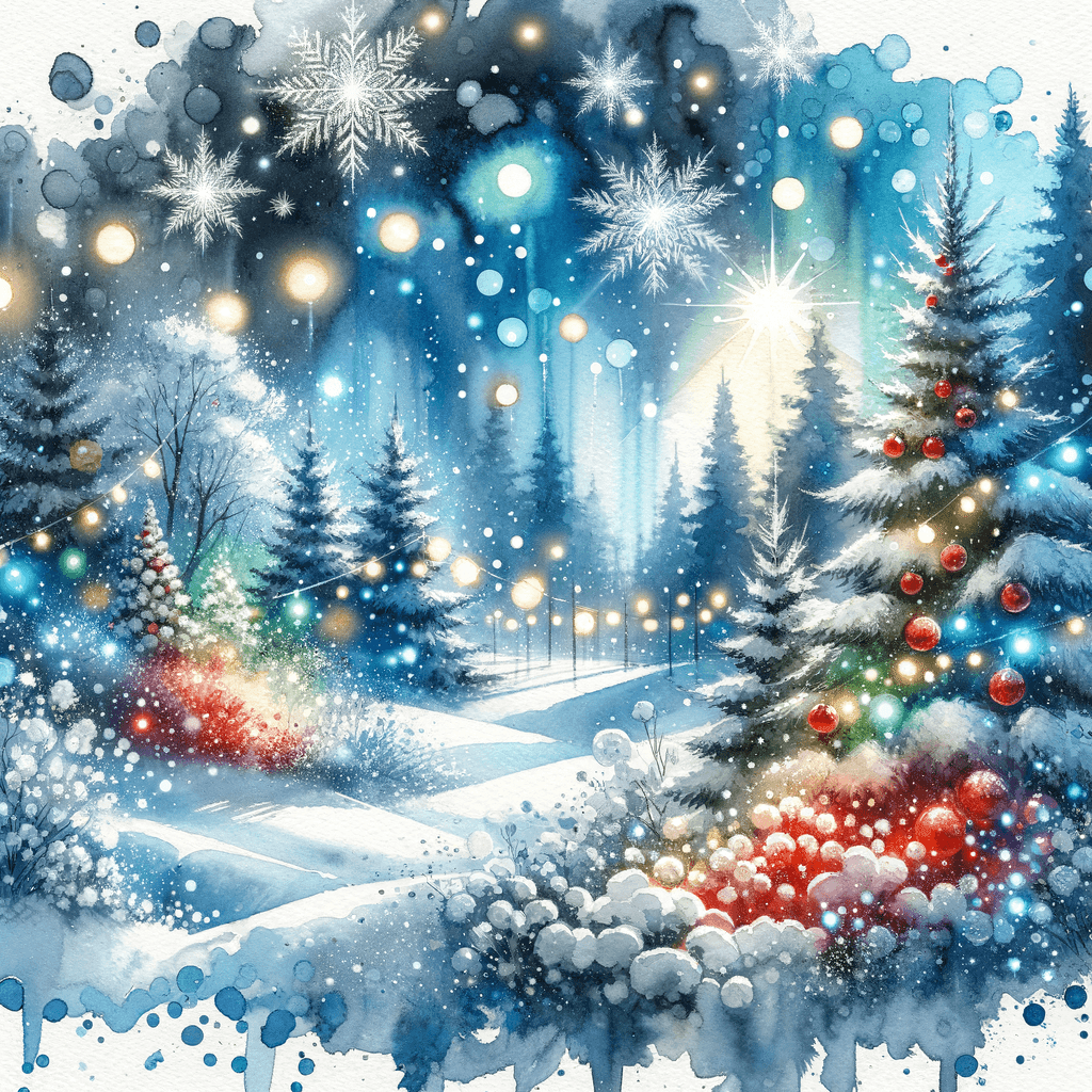 Christmas Delight Numbered Painting Kits